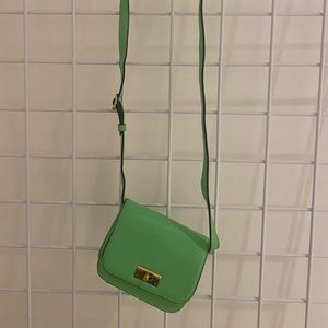 Green J. Crew purse